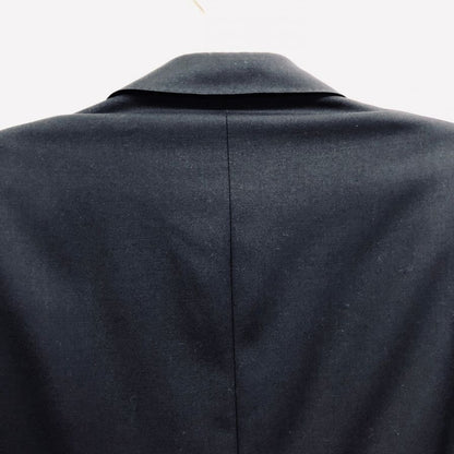 美品◆ダンヒル 2B テーラードジャケット センターベント Dロゴボタン ネイビー メンズ サイズ38 dunhill 【AFB19】