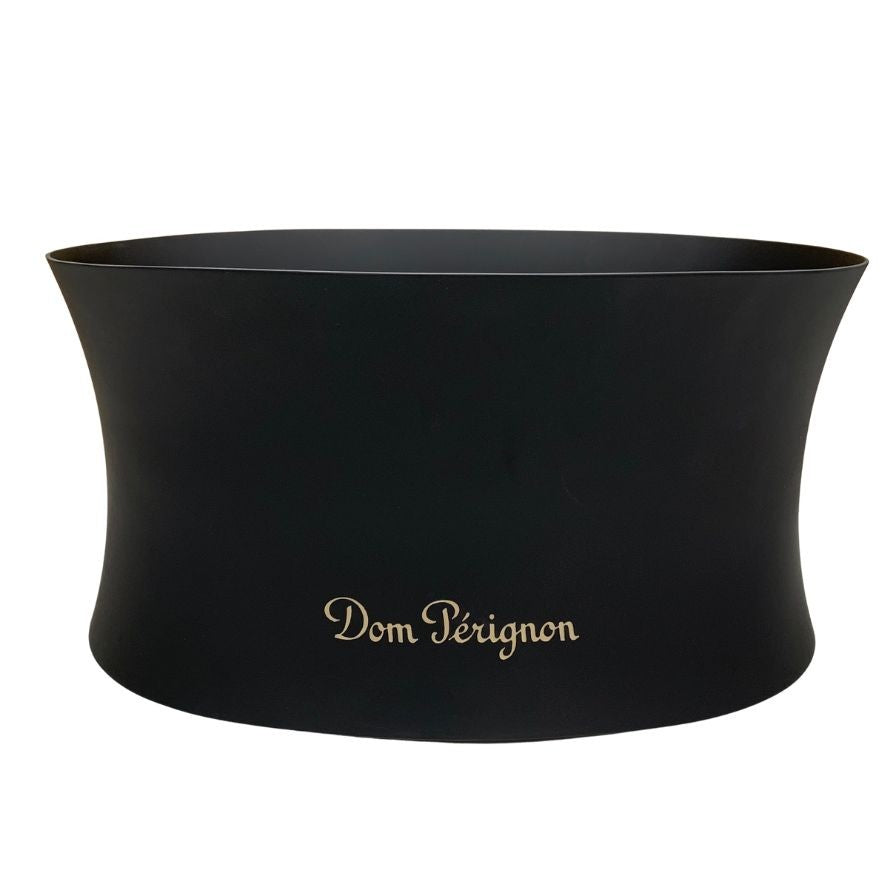 ドンペリニョン 楕円型 アイスペール ワイン シャンパン クーラー ブラック Dom Perignon【AFI28】【中古】