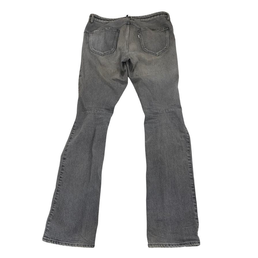 中古◆ノンネイティブ デニムパンツ ダメージ DWELLER TAPERED FIT NN-P3708 メンズ グレー サイズ3 nonnative 【AFB43】