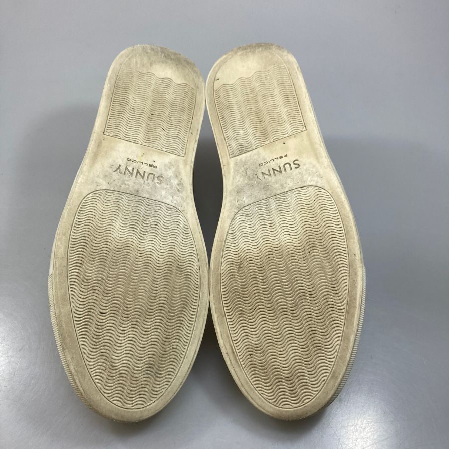 ペリーコサニー スリッポン スエード メンズ ベージュ サイズ40 PELLICO SUNNY 約25.0cm【AFD15-2】