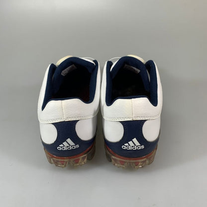 アディダス Q44895 ピュアメタル ボア プラス ゴルフシューズ ホワイト サイズ25.5㎝ メンズ adidas 約25.5cm【YB2】