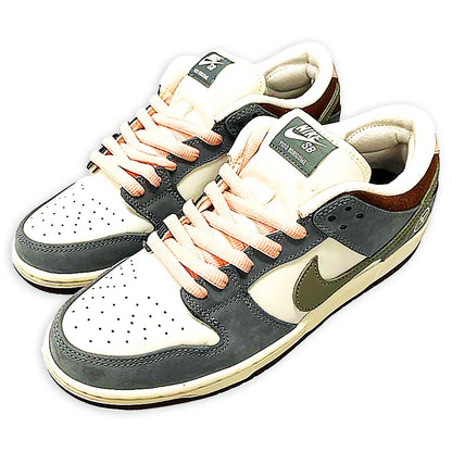 堀米 雄斗×ナイキ SB スニーカー ダンク Dunk Low Pro QS FQ1180-001 メンズ グレー系 サイズ27.5cm Nike 約27.5cm【AFD7】