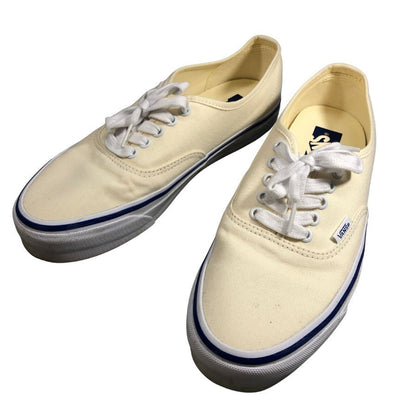 バンズ スニーカー エラ キャンバス メンズ ホワイト サイズ27.0cm VANS 約27.0cm【AFC32】