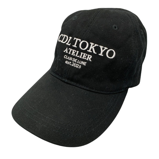 シーディーエル キャップ ワンポイントロゴ ユニセックスブラック ユニセックス サイズM CDL TOKYO【AFI20】