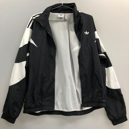 極美品◆アディダスオリジナルス ウーブン トラックジャケット ブラック×ホワイト サイズM-L adidas Originals Rekive 【AFB21】