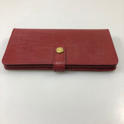 グレンロイヤル 長財布 ラウンドジップ ブライドルレザー レッド GLENROYAL【AFI1】