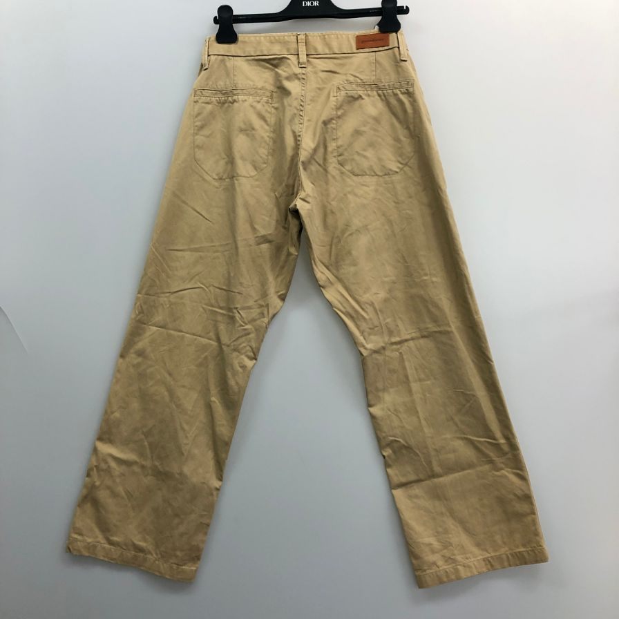グロウン＆ソーン シップス チノパンツ ボタンフライ ベージュ サイズ30 GROWN&SEWN 【AFB1】