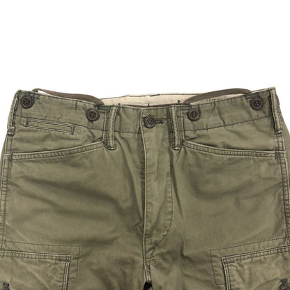 ダブルアールエル カーゴパンツ コットン サイズW30L30 メンズ カーキ RRL 【AFB43】