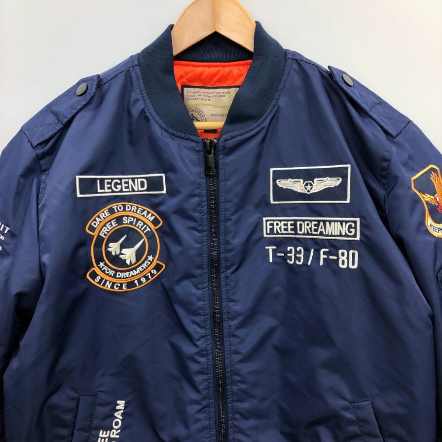 美品◇ノーブランド MA-1 中綿 フライト ジャケット ボンバー