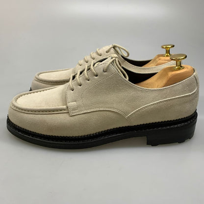 ジェイエムウエストン ユージーンゴルフ アイボリー スエード UK8.5 J.M.WESTON ビジネスシューズ 約27.5cm【LA】【中古】