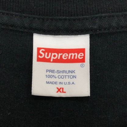 中古◆シュプリーム Tシャツ 22SS ハンドスタイル USA製 コットン メンズ サイズXL ブラック Supreme 【AFB39】