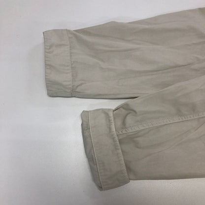 美品◆アルマーニジーンズ コットン フィールドジャケット トップス イタリア製 メンズ サイズ52 クリーム系 ARMANI JEANS 【AFB28】