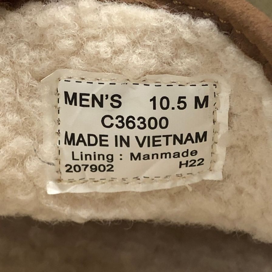 コールハーン スリッポン ゼログランド レックスリッパー C36300 モカシン ボア スウェード カーキ メンズ サイズ10.5 COLE HAAN 約28.5cm【AFD15-2】