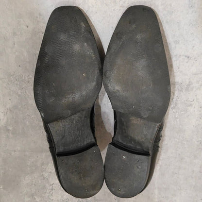 ジョンロブ レザーシューズ エイボン パンチドキャップトゥ カーフ ブラウン 8000ラスト サイズUK6E JOHNLOBB ビジネスシューズ 約24.5cm【LA】【中古】