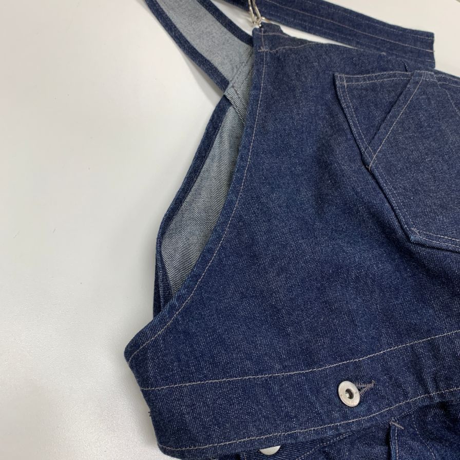 ナイスネス オーバーオール D.エルマー 24SS インディゴブルー サイズＭ NICENESS 【AFB33】