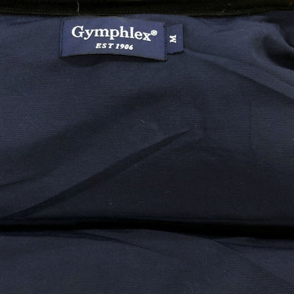 中古◆ジムフレックス ダウンベスト メンズ 赤 チェック サイズM   GYMPHLEX 【AFA13】