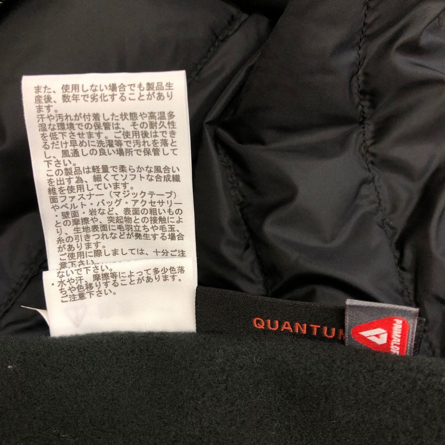 新品同様◆ザ ノースフェイス 中綿ジャケット レッドランフーディ NY82576 ブラック メンズ サイズM THE NORTH FACE 【AFF19】