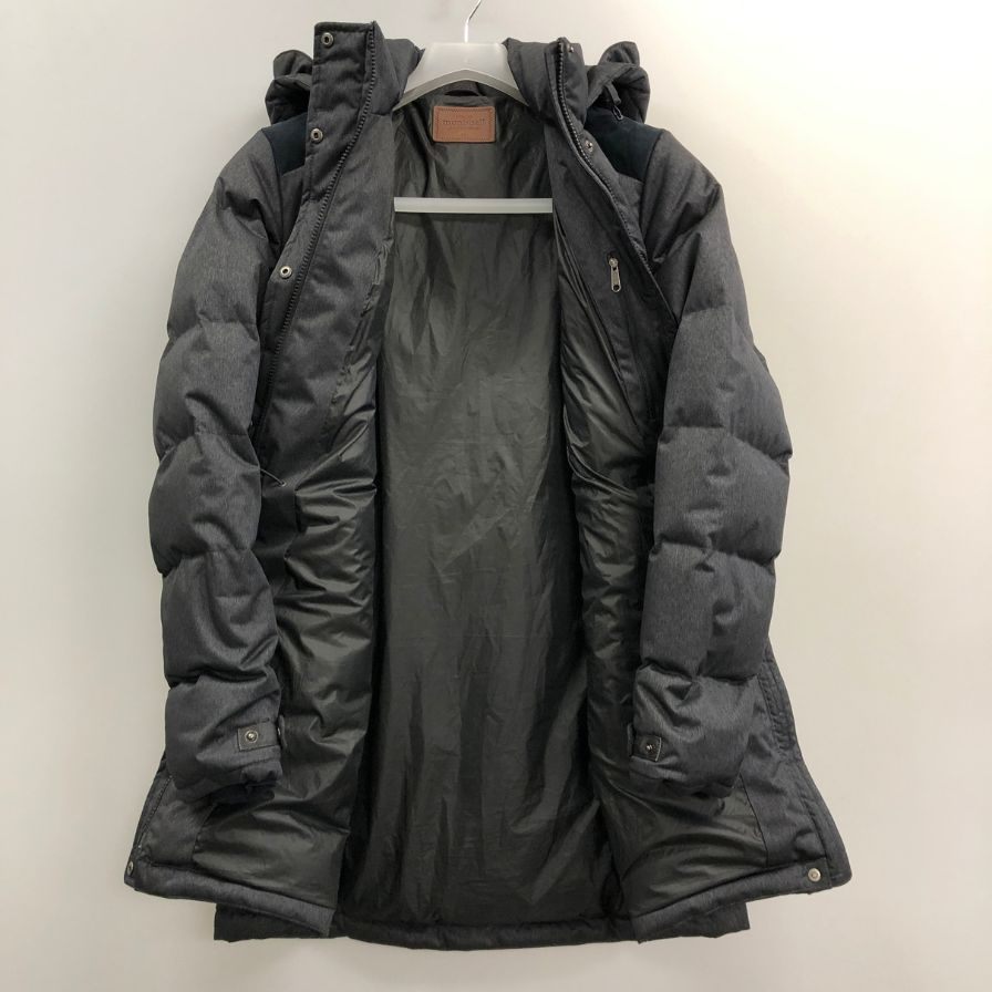 美品◆モンベル 韓国 MX3W-D16W-672 ダウンコート グレー レディース サイズ 95  mont-bell 【AFA5】