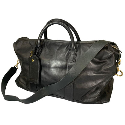コーチ ボストンバッグ レザー ブラック メンズ COACH【AFE3】