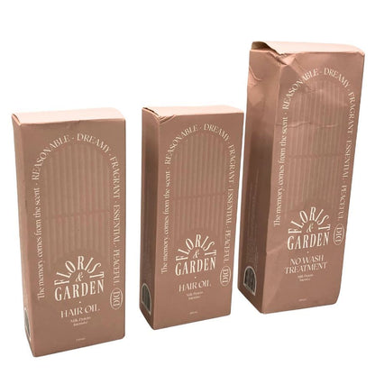 オーディッド ミルクプロテイン インテンシブ ヘアオイル＆ノーウォッシュアンプルトリートメント セット フローリストガーデン 韓国製 odiD MADE IN KOREA【AFI20】【中古】