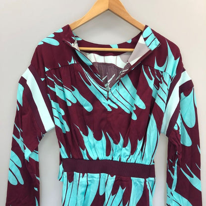 新品同様◆ステラマッカートニー ワンピース 総柄 レディース サイズ36 STELLA McCARTNEY 【AFB28】