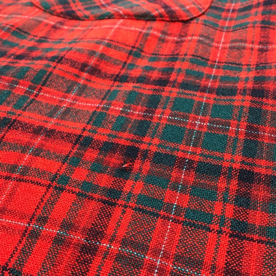 美品◆ペンドルトン 50S チェックシャツ USA製 レッド メンズ サイズS PENDLETON 【AFB41】