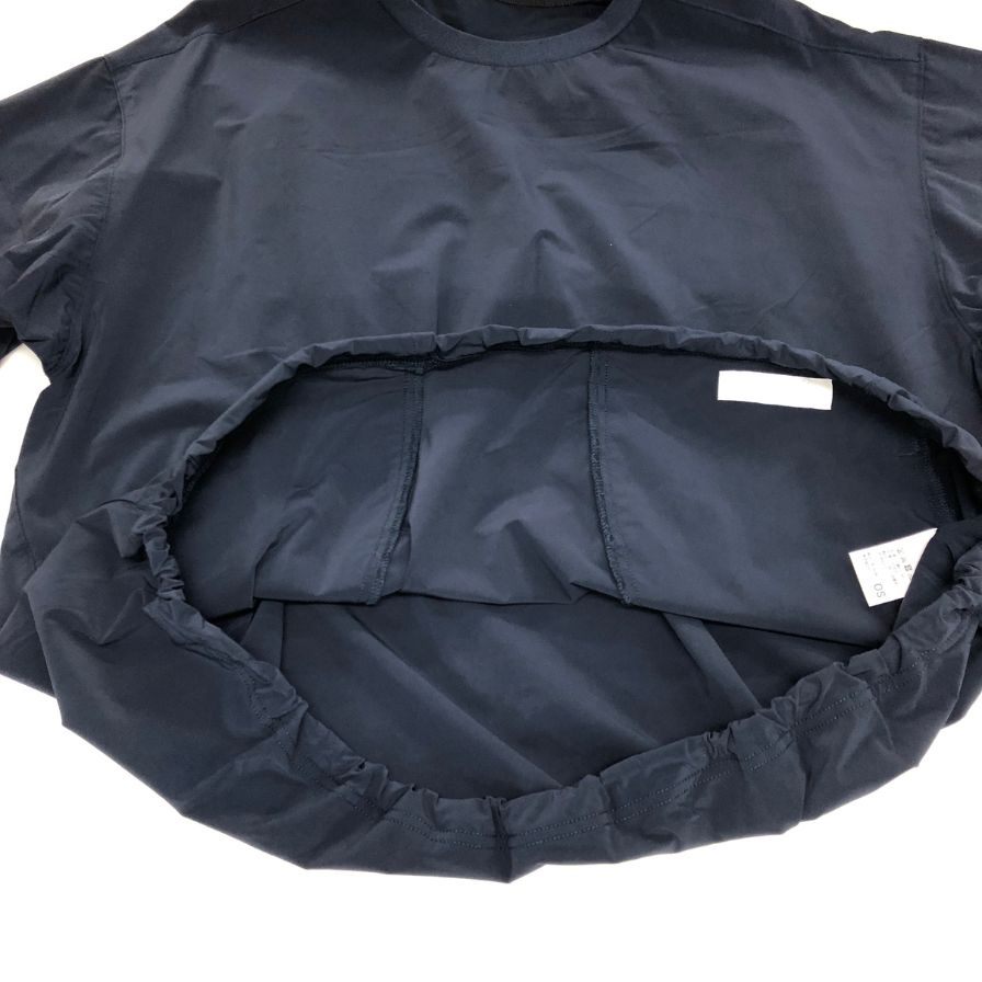 極美品◆チェイス 半袖 ナイロンTシャツ ネイビー フリーサイズ 日本製 CHASSE 【AFB29】