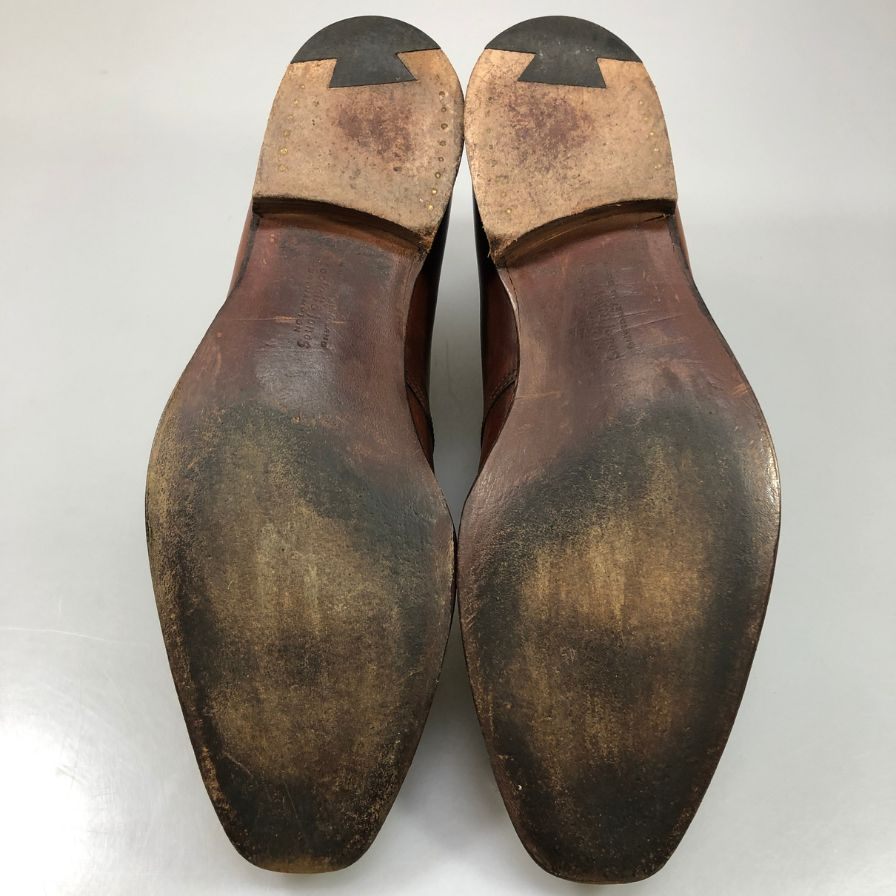 クロケット&ジョーンズ チャッカブーツ キャンベリー2 CAMBERLEY2 ブラウン メンズ UK7.5E CROCKETT&JONES 約26.5cm【AFC41】