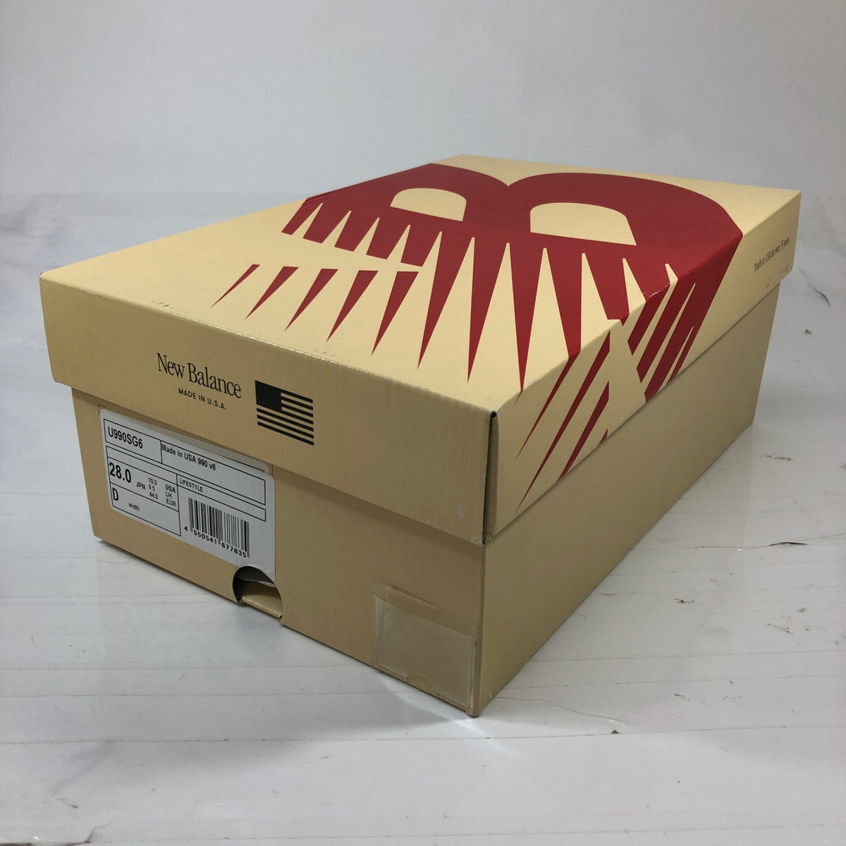 ニューバランス 990V6 USA製 ブラウン系 メンズ サイズ28㎝ New Balance 約28.0cm【AFD14】
