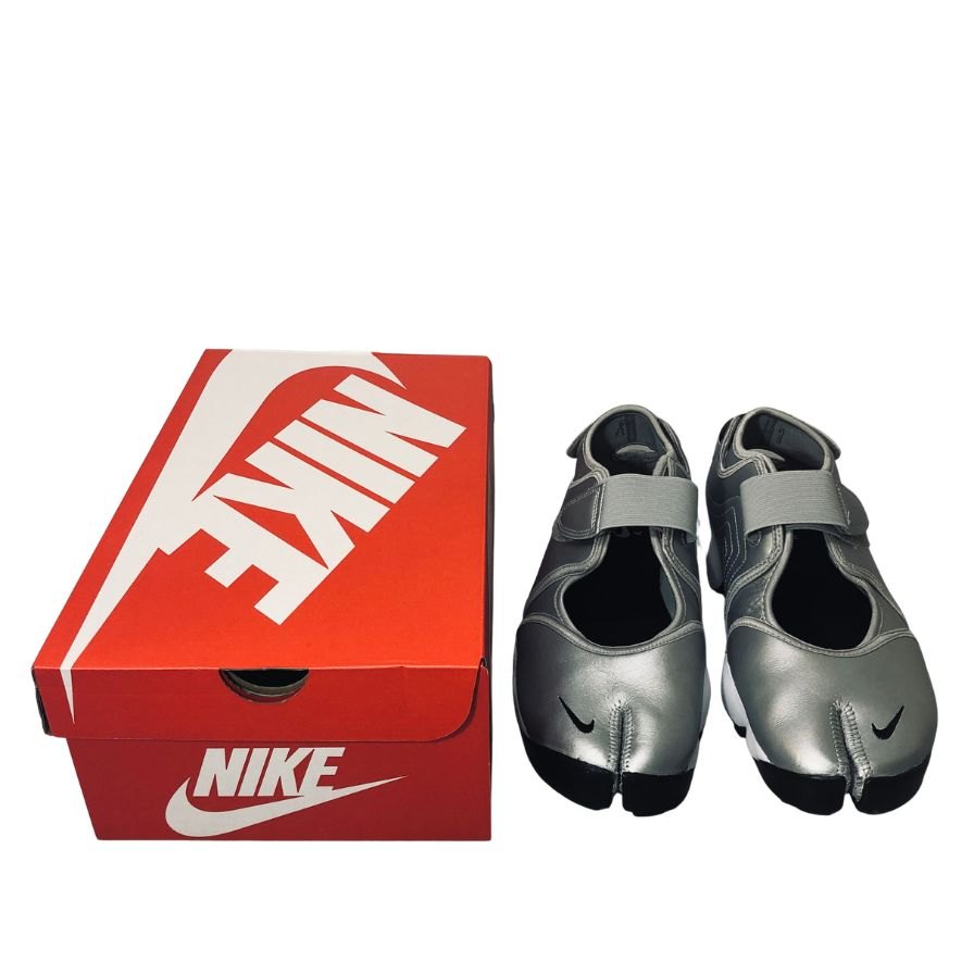 ナイキ ローカットスニーカー エアリフト レザー シルバー レディース サイズ29cm HM5737ｰ003 NIKE 約29.0cm【AFD7】
