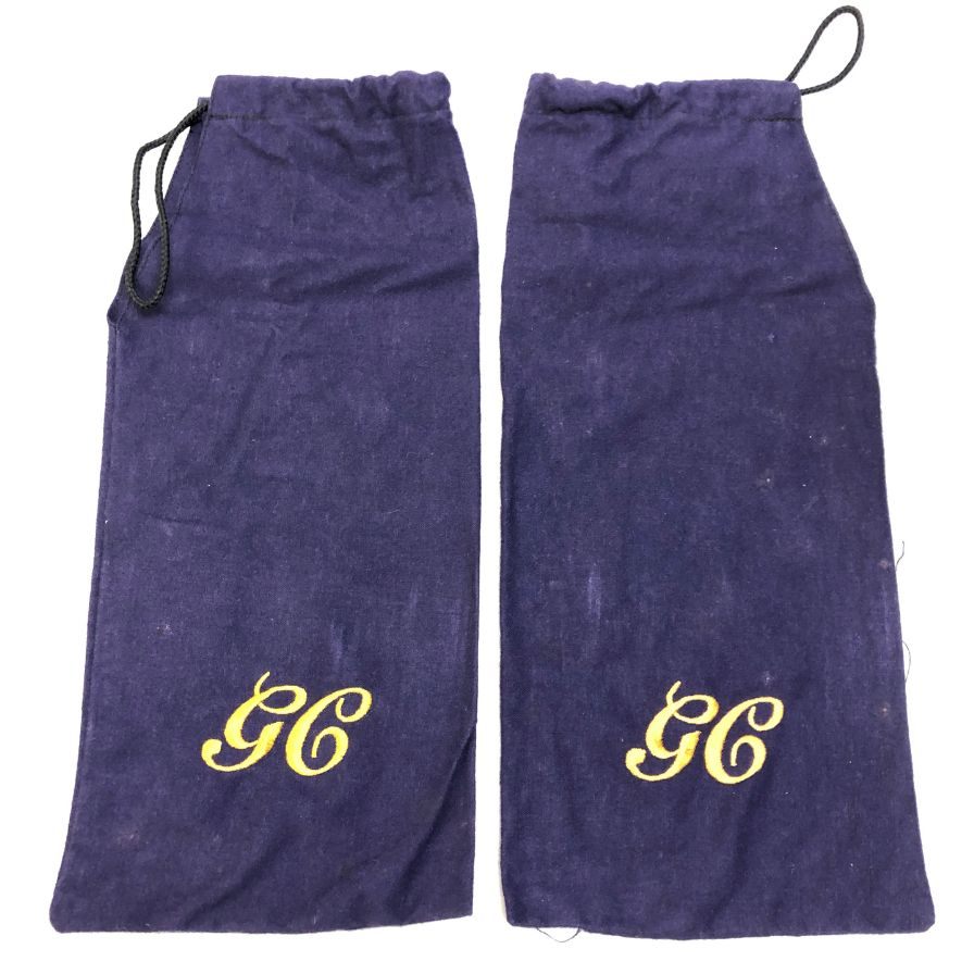 ジョージ クレバリー レザシューズ キャップトゥ 8401L-12 メンズ サイズ8E ブラック George Cleverley 約27.0cm【AFD9-2】