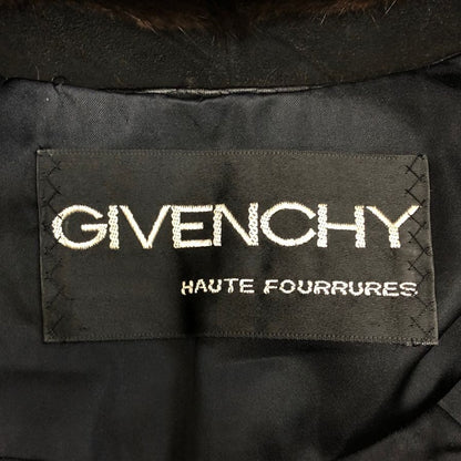 ジバンシィ オート フルール 毛皮 ハーフコート ミンク ブラウン サイズ不明 GIVENCHY【AFF23】