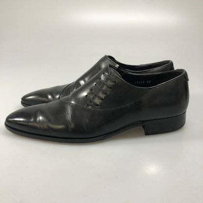クイーンクラシコ サイドエラ ブラック メンズ サイズ42 queen classico 約26.0cm【AFC41】
