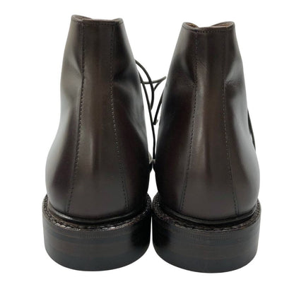 ジャンヴィトロッシ ショートブーツ カットアウト ブラック レザー レディース サイズ35.5 Gianvito Rossi 約22.5cm【AFD9】