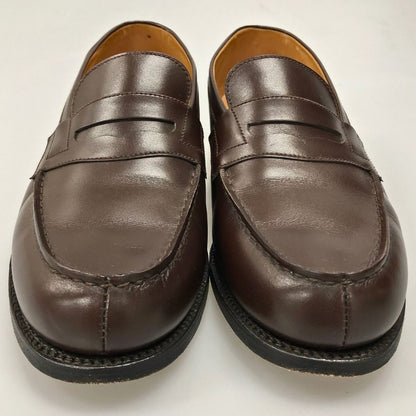 ジェイエムウエストン レザーシューズ ローファー 180 シグネチャー メンズ サイズ6D ブラウン J.M.WESTON ローファー 約25.5cm【LA】【中古】