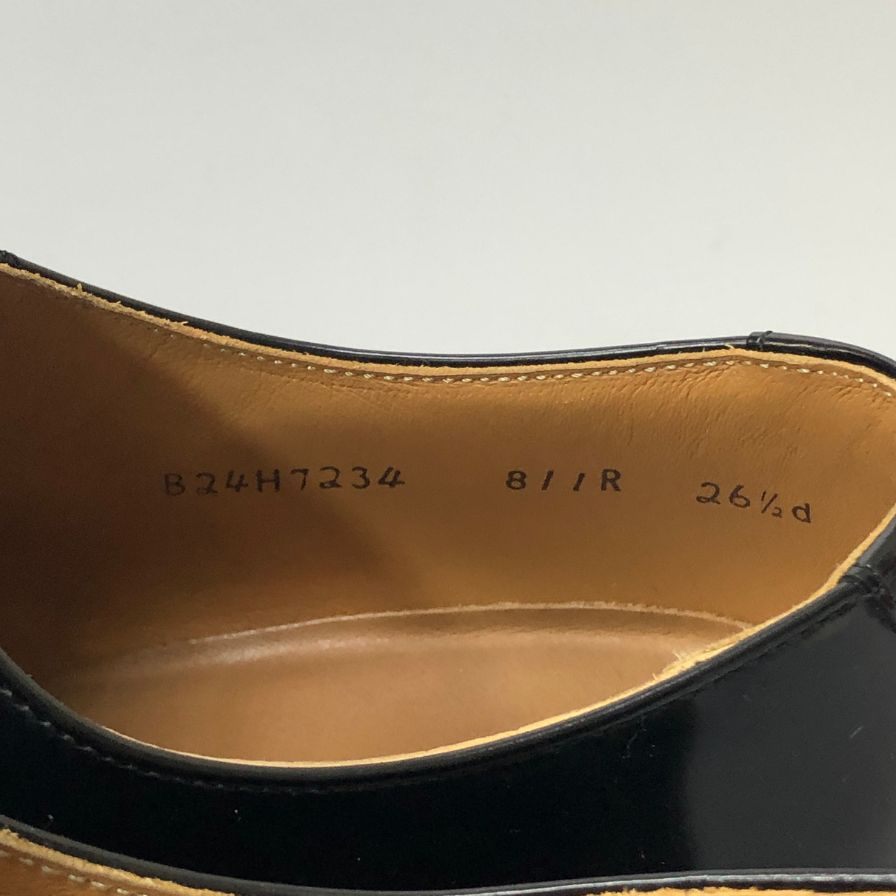 リーガル レザーシューズ ビジネスシューズ ストレートチップ 811R ブラック メンズ サイズ26.5 REGAL 約26.5cm【AFD15】