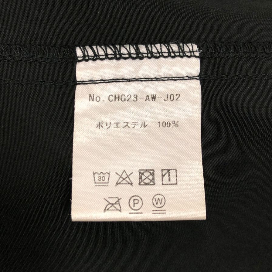 極美品◆キャプテンズ ヘルム ゴルフ ノーカラー トップス ライトブルゾン メンズ サイズM ブラック Cph/Golf 【AFB27】