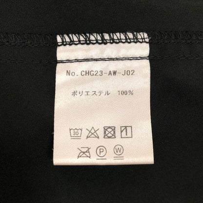 極美品◆キャプテンズ ヘルム ゴルフ ノーカラー トップス ライトブルゾン メンズ サイズM ブラック Cph/Golf 【AFB27】