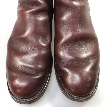 レッドウイング 9077 サイドゴアブーツ バーガンディ サイズUS9.5D メンズ REDWING 約27.5cm【AFC28】