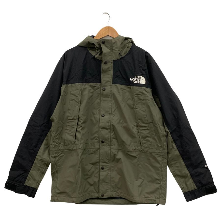 極美品◆ザ ノースフェイス ノベルティ マウンテンライトジャケット NP62135 迷彩柄 サイズXXL THE NORTH FACE 【AFB37】