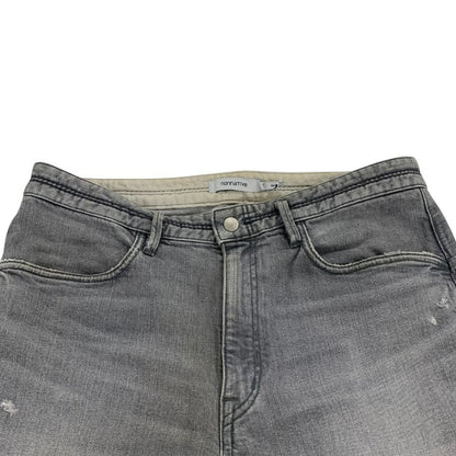 中古◆ノンネイティブ デニムパンツ ダメージ DWELLER TAPERED FIT NN-P3708 メンズ グレー サイズ3 nonnative 【AFB43】