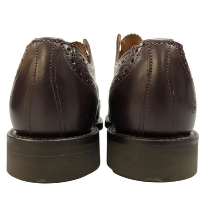 サンダース ギリーシューズ  ウィングチップ  9734R メンズ サイズ 7 ブラウン SANDERS 約26.0cm【AFD9】