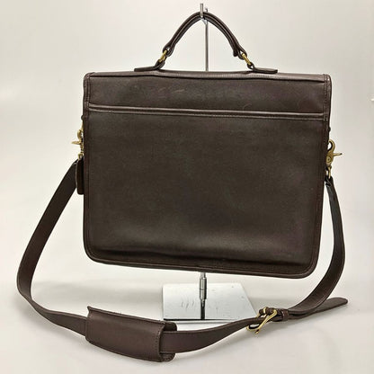 コーチ ブリーフケース  オールドコーチ 2WAY レザー ブラウン COACH【AFE10】