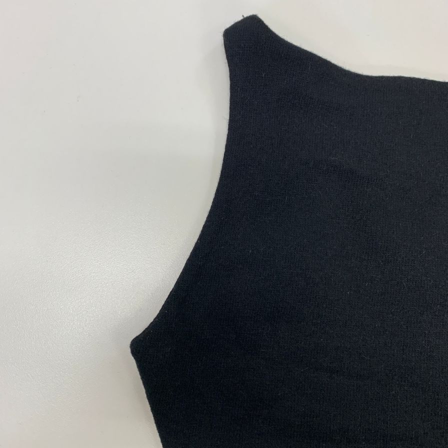 中古◆フェンディ ニット ノースリーブ ブラック レディース US6 FENDI 【AFB36】