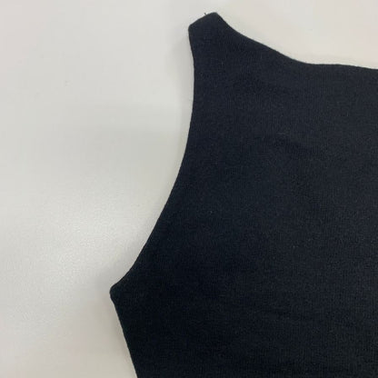 中古◆フェンディ ニット ノースリーブ ブラック レディース US6 FENDI 【AFB36】