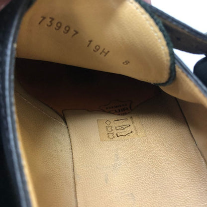 パラブーツ ウィリアム ダブルモンク リスレザー ブラック サイズUK8 Paraboot ビジネスシューズ 約26.5cm【LA】【中古】