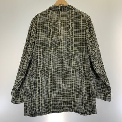 美品◆クチュール ド アダム  ダブル レーヨン ジャケット  メンズ サイズ 38 ブラウン COUTURE D'ADAM 【AFB16】