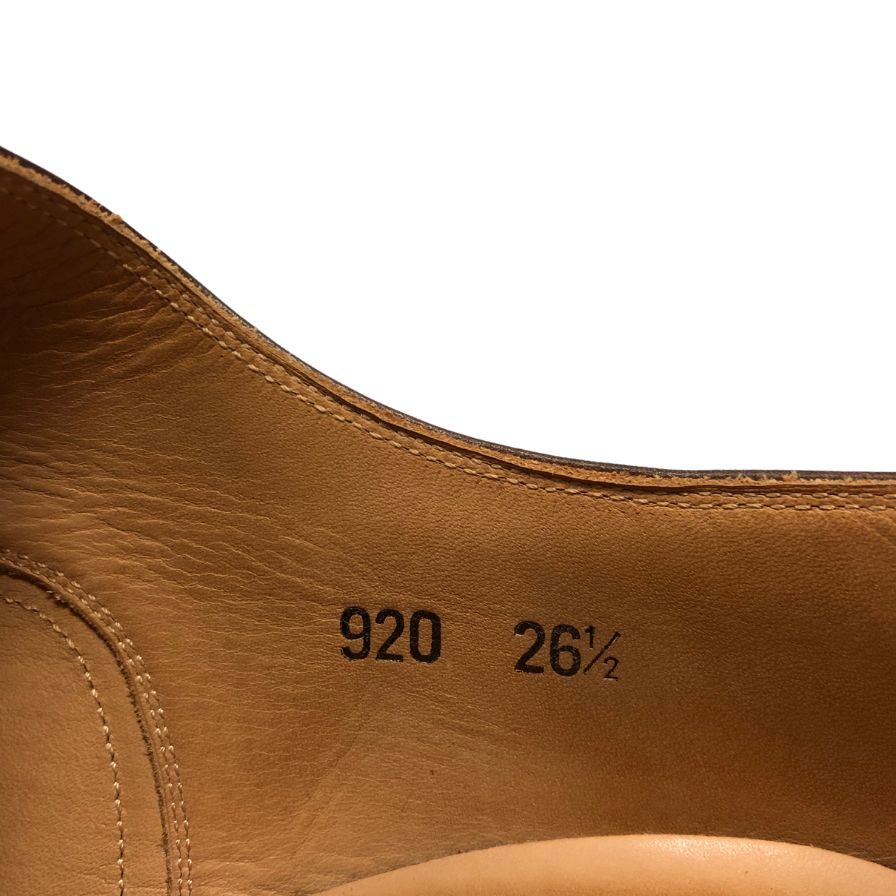 スコッチグレイン レザーシューズ セミブローグ オデッサ2 920 ブラウン メンズ サイズ26.5 SCOTCH GRAIN 約26.5cm【AFC41】