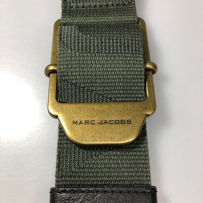 マークジェイコブス ショルダーストラップ ロゴ キャンバス×レザー MARC JACOBS【AFB52】【中古】