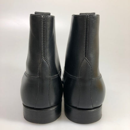 クロケット＆ジョーンズ バルモラル ブーツ カーフ ブラック UK5.5E Crockett&Jones 約24.0cm【AFC1】